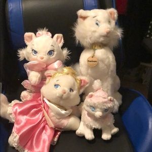 Lot of 3 Aristocats/Marie plush
